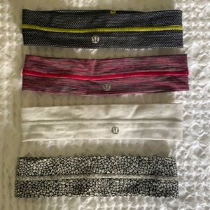 4 Lululemon headbands!